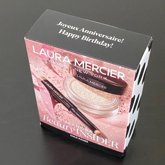 Laura Mercier Set: Translucent Loose Setting Powder and Caviar Eyeshadow Stick - Picture 15 of 16